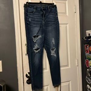 American Eagle Curvy Super HI-Rise Jegging size 14